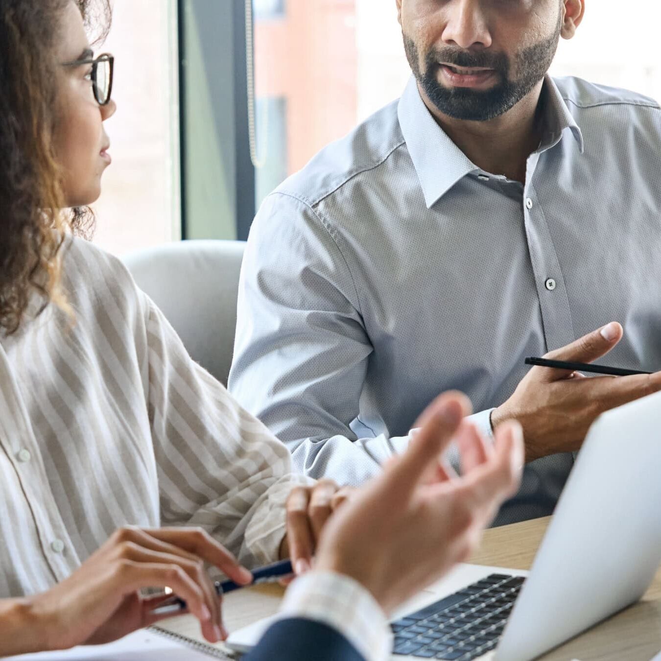 A group of professionals go over the Credential documentation coaching hour requirements.