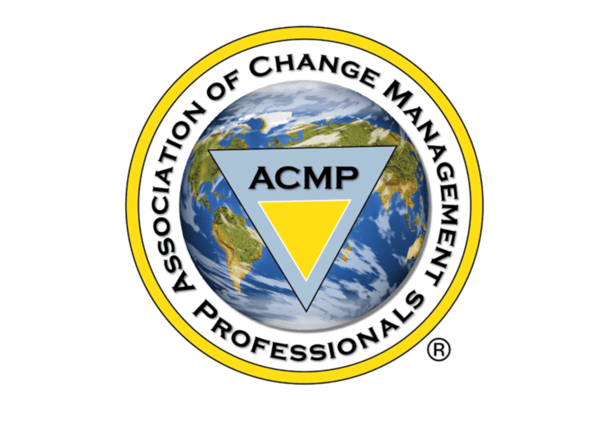 ACMP logo – Association of Change Management Professionals, a global organization promoting change management standards and certification.